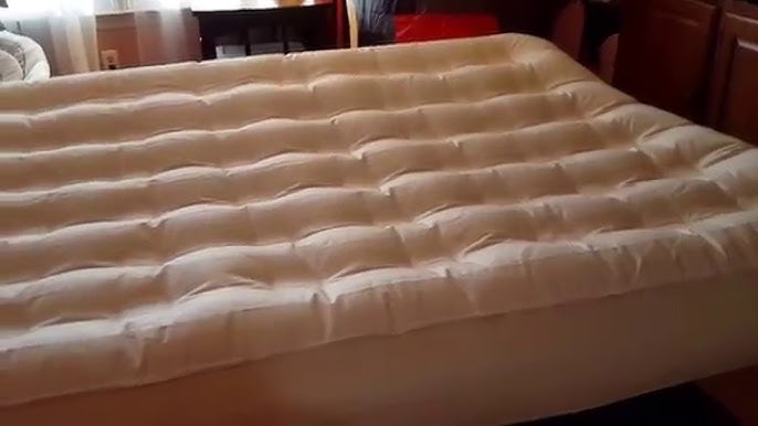 Ivation Inflatable EZ Bed with Auto Shut-Off - YouTube