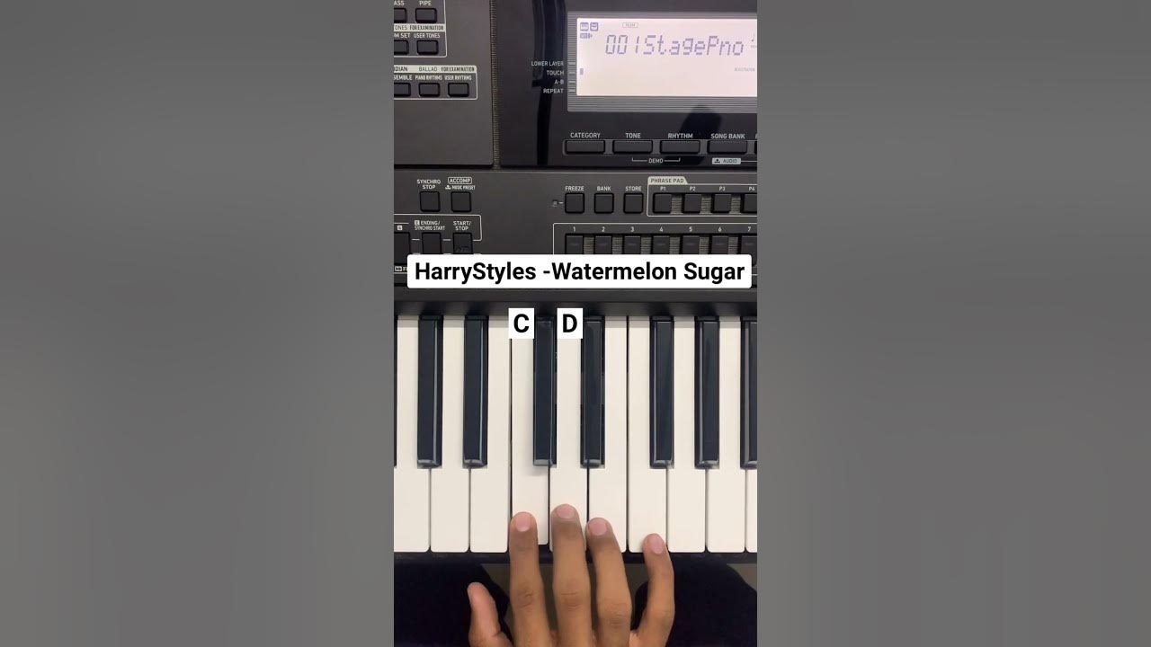 Harry Styles - Watermelon Sugar song on piano | Piano Cover | Instrumental Soham