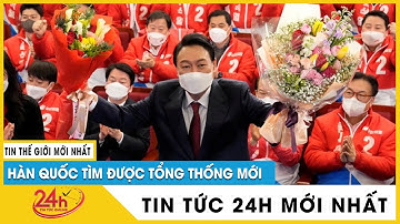 Tin mới Bầu cử Tổng thống Hàn Quốc: Kết quả gay cấn, tân tổng thống Hàn Quốc lộ diện | Tv24h