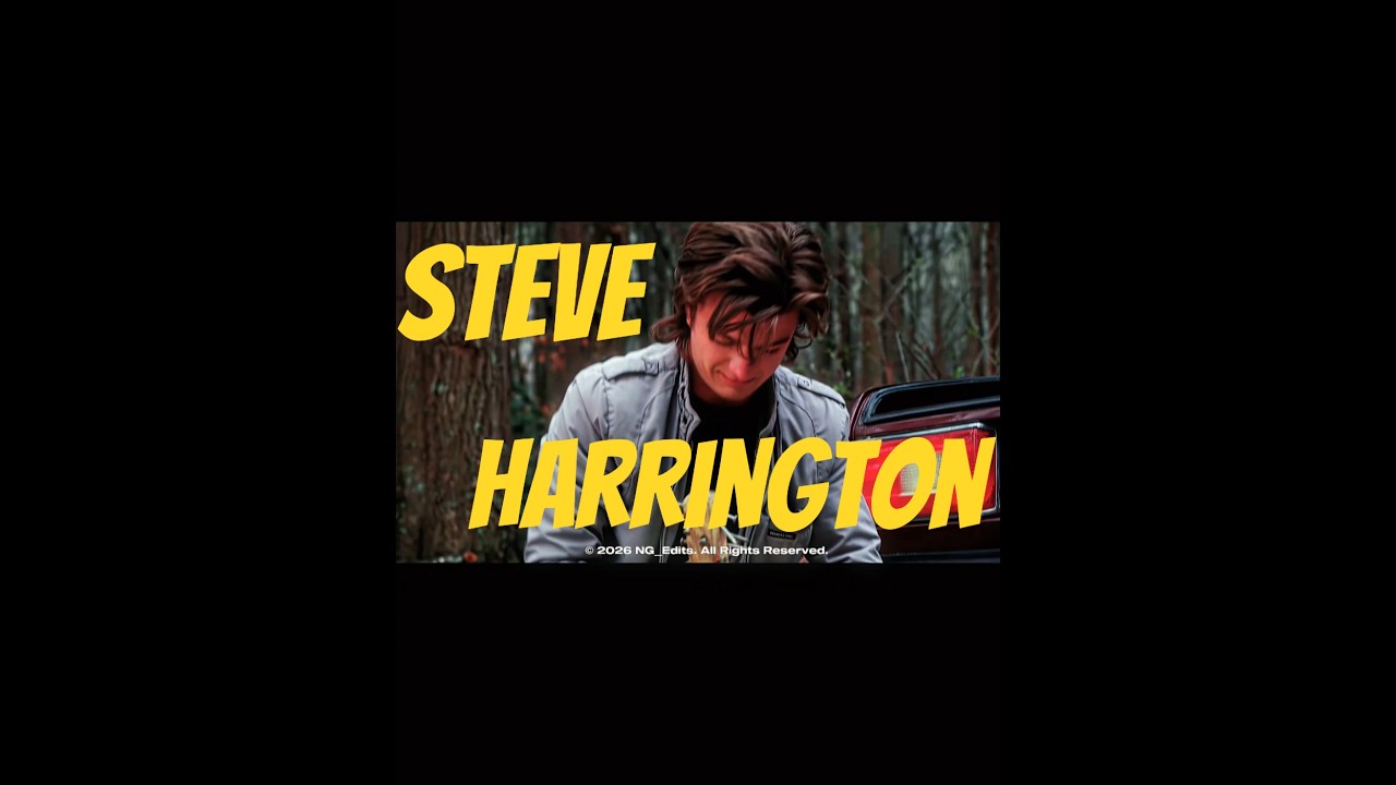 “Wait for the last scene… it hits different.”✨⚡ #amv #edit #cinematic #steveharrington
