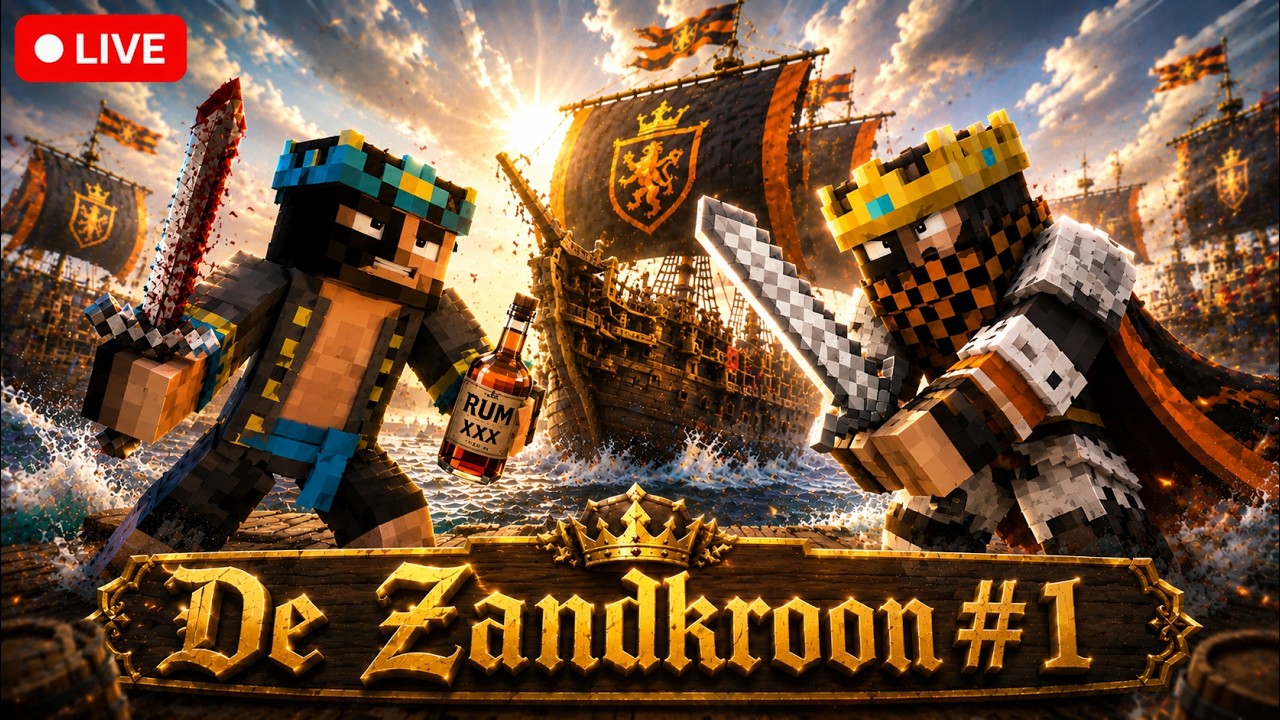 De Zandkroon #1 'DE BAAS VAN DE ZEE' - The Kingdom Jenava (Roleplay)