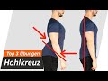 HOHLKREUZ schnell loswerden mit diesen 3 ÜBUNGEN | Andiletics