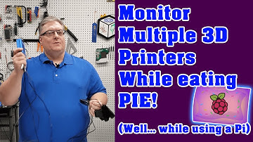 Monitor Multiple 3D Printers | Four Webcams One Pi