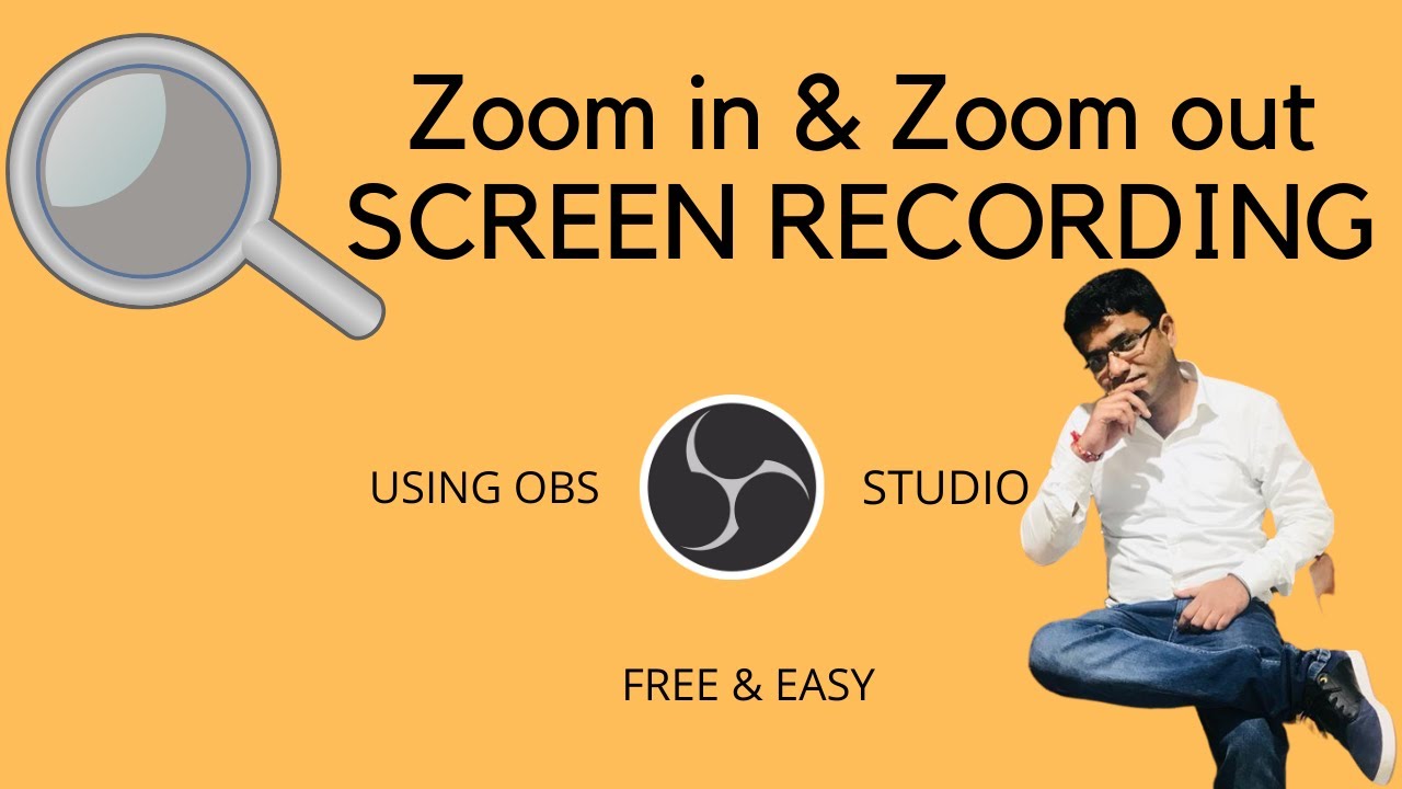 How to Zoom in screen recording in OBS studio | How to Zoom out in ...