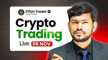 IITian Trader - LIVE Trades on BTC GOLD and USOIL || 06 Nov 2025