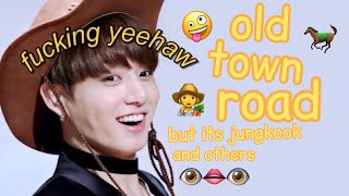 bts edit | old town road (bass boosted)