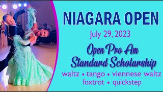 Niagara Open 2023 Ballroom Standard | Waltz/Tango/Viennese Waltz/Foxtrot/Quickstep