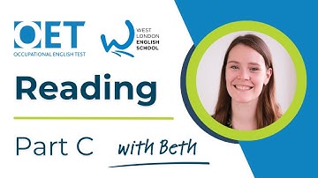 Reading Part C - Occupational English Test (OET) with Beth at West London English School