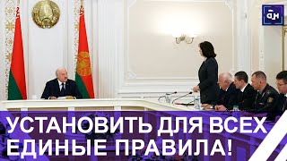 Лукашенко: безопасность и легальная работа главное! Совещание по вопросам пассажирских перевозок