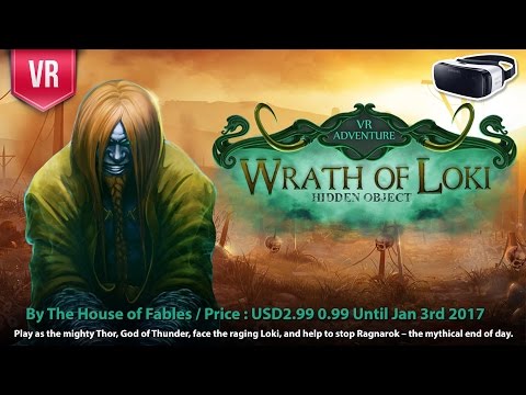 Become Thor, the mighty God of Thunder in Wrath of Loki: VR Adventure! for Gear VR