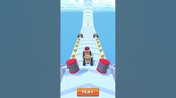 Merge Car Run: Discover new cars along the running trip! Get it On Google Play or App Store