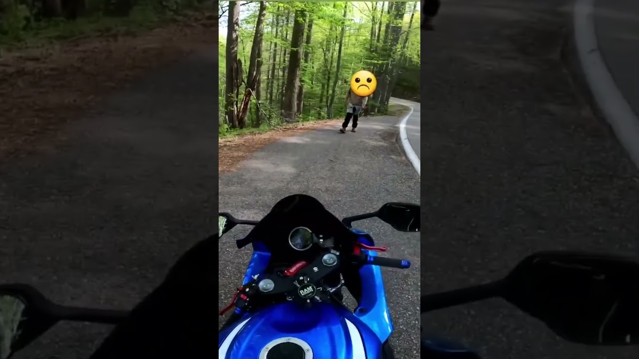 dramatic cliffside bike recovery