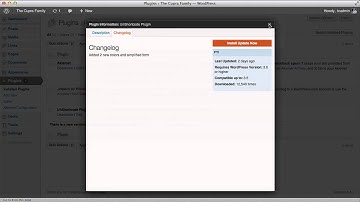 How to Update a WP plugin - WordPress 3.5.1