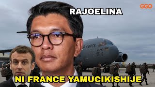 RAJOELINA WA MADAGASCAR YAHUNZE N'INDEGE Y'ABAFARANSA|YABANJE GUSESA INTEKO|YENDAGA KWICWA