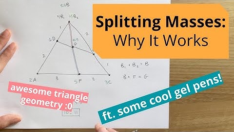 Splitting Masses: Why It Works