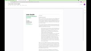 Cover Letter Auto-Generator Quick Video screenshot 3