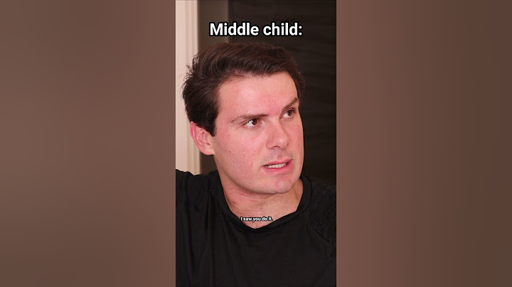 When The Youngest Child Think He's The Top Dog.