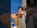 El secreto para tocar mejor el violin