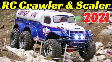 RC 4x4 Crawler & Scaler Extreme Indoor Track - Axial, RC4WD, Tamiya, Gmade - Model Expo Italy 2021
