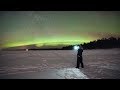 Finally saw the northern lights! | Finland Travel Vlog 04