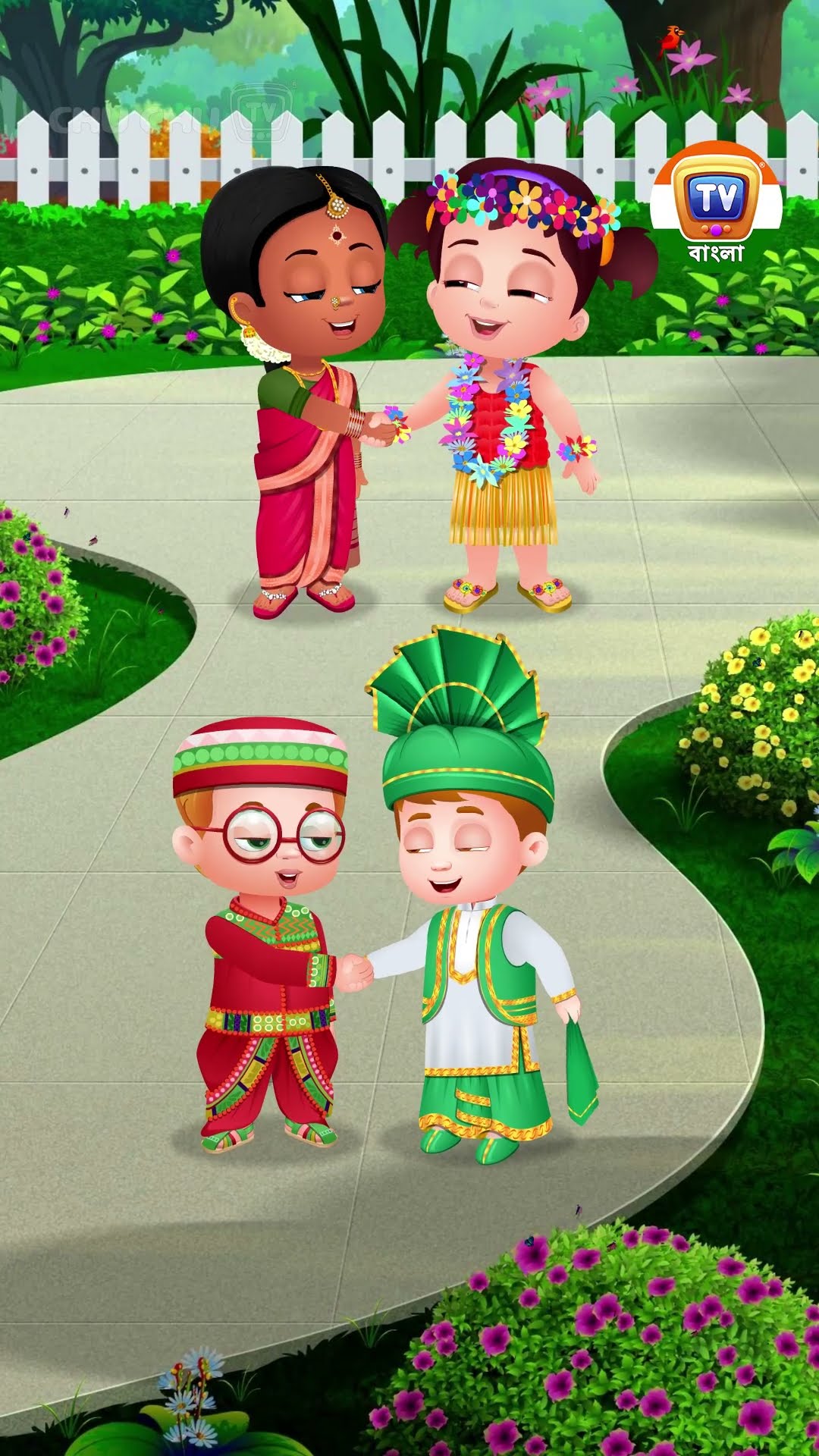 Indiaর গান  (India Song) #Shorts #ChuChuTV #BanglaRhymes #KidsSongs #happyindependenceday #august15