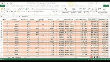 Excel - 3 Avancé - Cours Tableau Croisé Dynamique 3 Grouper