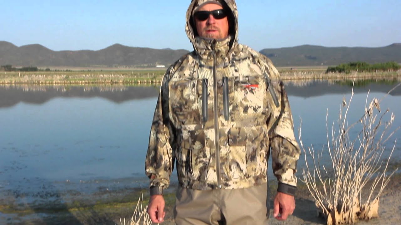 sitka duck jacket