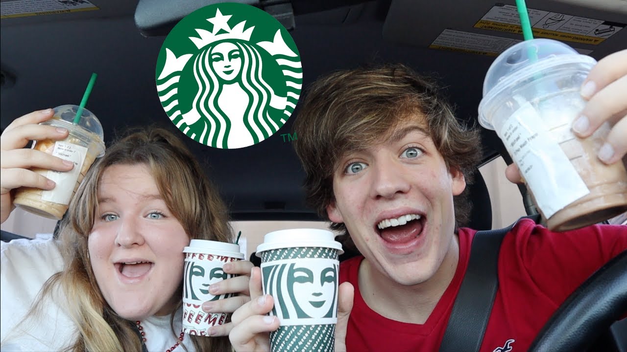 TRYING THE STARBUCKS HOLIDAY MENU!! (Starbucks Mukbang) - VLOGMAS Day