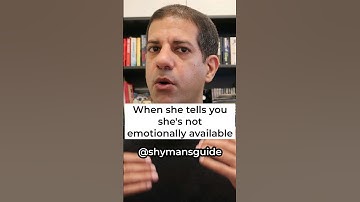When she tells you she