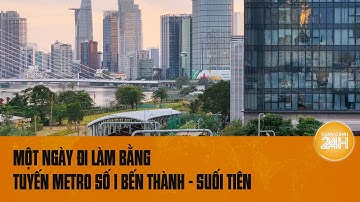 Khám phá tuyến metro số 1 Bến Thành - Suối Tiên: Phương tiện nhanh, tiện lợi cho người đi làm.