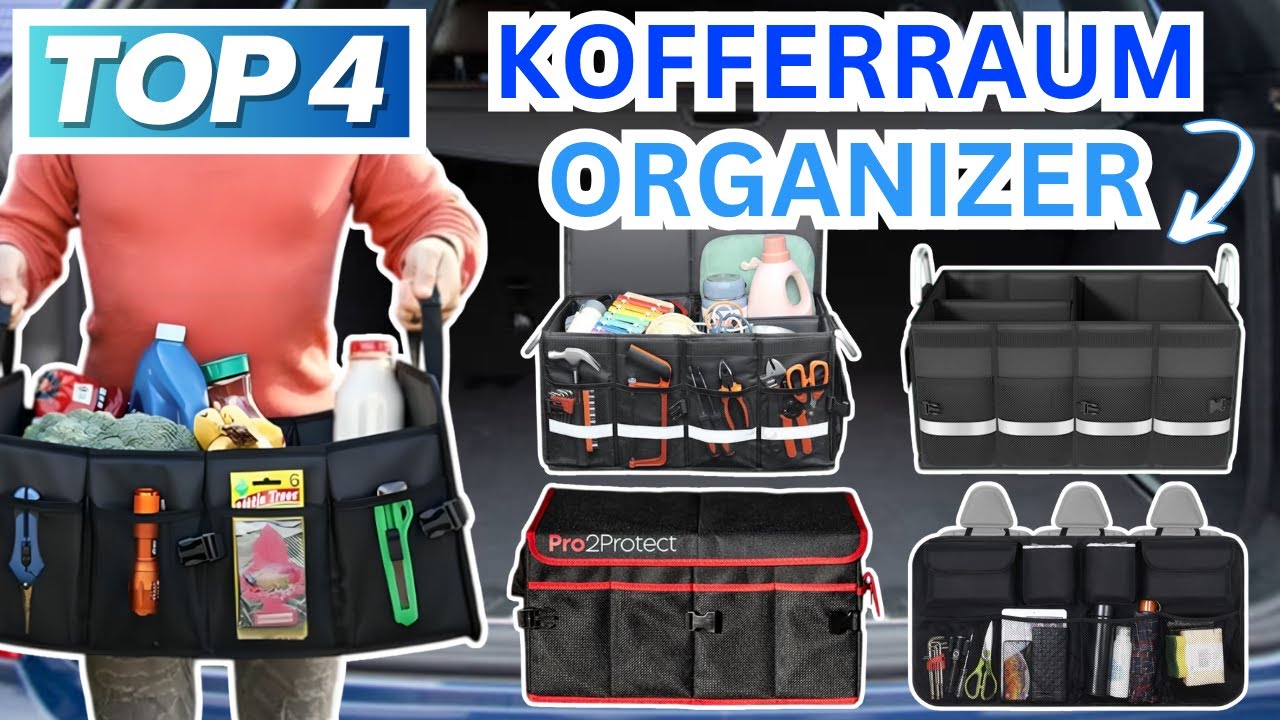 Beste KOFFERRAUM ORGANIZER (Testsieger 2026) | Top 4 Auto Kofferraum Organizer Vergleich