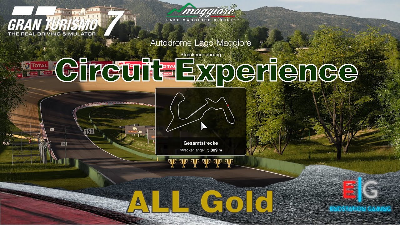 Gran Turismo 7 Circuit Experience Autodrome Lago Maggiore All Gold