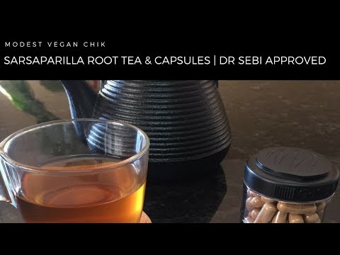 Sarsaparilla Root Herbal Tea & Capsules | Dr Sebi Approved