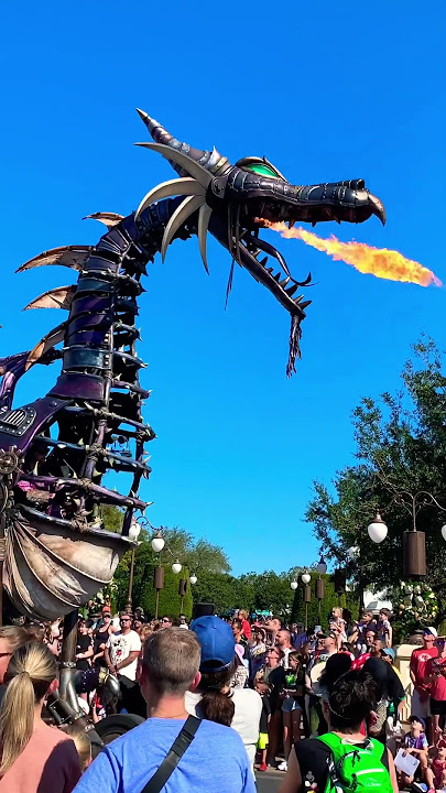#shorts #dragon #fire #maleficent #fantasy #parade #disney