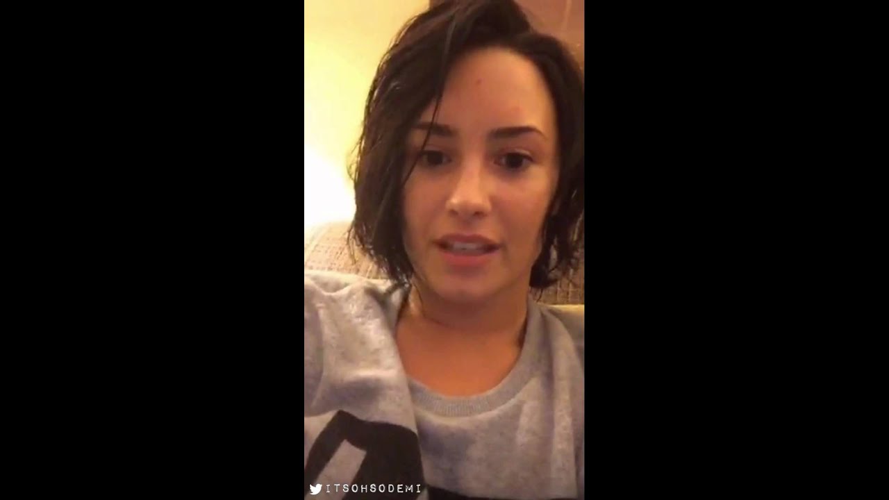 Demi Lovato on Periscope: #CONFIDENT