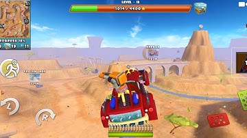 Flying Invulnerable Car With Infinite Nitro | Zombie Offroad Safari Android Gameplay HD