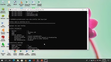 Hacking a password of WIFI using COMMAND PROMPT