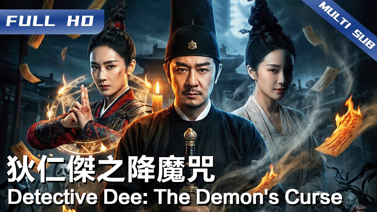 《狄仁杰之降魔咒》Detective Dee: The Demon’s Curse💫陈浩民版狄仁杰探秘“降魔咒”！官员死前写下邪咒 真凶竟接连被索命【FULL】