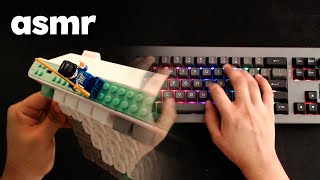 ASMR 😴 UNBOXING de un TECLADO que es INSPIRADO en LEGOS!! | Epomaker Shadow-x y BRICK 87 screenshot 4