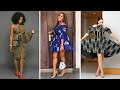 Classy Ankara Short Gown Styles 2024 #Owanbe Edition for the Young Ladies
