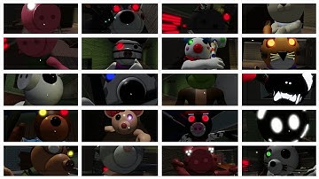 PIGGY ULTIMATE CUSTOM ESCAPE 2 ALL JUMPSCARES