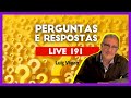 SJP AO VIVO - PERGUNTAS E RESPOSTAS | LIVE 191 COM LUIZ VIEIRA