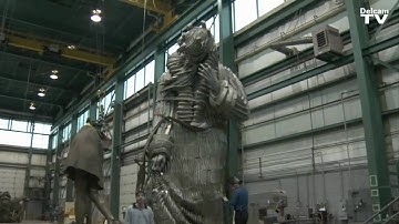 Disney and Pixar sculptures made using Delcam PowerMILL and PowerSHAPE