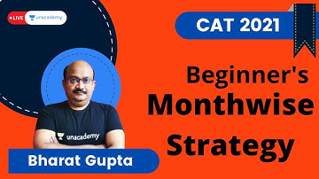 Monthwise Strategy for CAT 2021 | Study Plan | Bharat Gupta | MBA Preparation