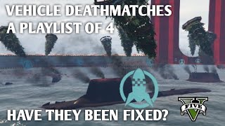 Ps5 Gta5 Vehicle Deathmatch Playlist. Do They Work Again? Or Are The Tanks Back?