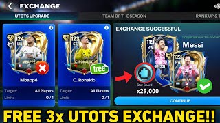 FREE 3x UTOTS EXCHANGE!! 😱 I CLAIMED 3 ULTIMATE TOTS FROM EXCHANGE UTOTS GUIDE FC MOBILE 26! 