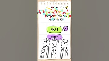 Brain test 97: Help me catch that rabbit Answers