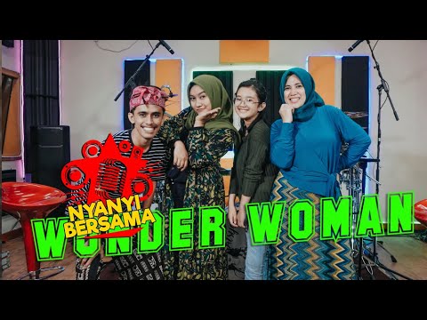MARI BERNYANYI BERSAMA|| Mulan Jameela - Wonder Woman || Aisya N Friend