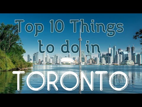 Video: The Top 10 Events in August in Toronto