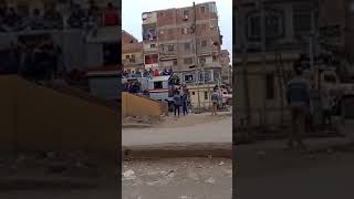 تكدس العشرات علي جرار قطار “طنطا – القاهرة”